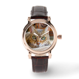 Niedliche Katzenuhren Armbanduhr