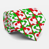 Niedliche Katzenweihscheinlichter Krawatte (Gerollt)