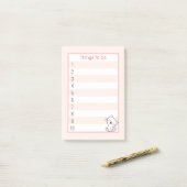 Niedliche Katzenwelten Post-it Klebezettel (Auf Schreibtisch)