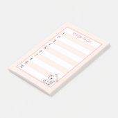 Niedliche Katzenwelten Post-it Klebezettel (angewinkelt)