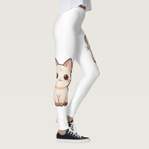 Niedliche Katzenwerbung Frauen Leggings