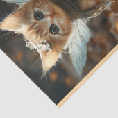 Niedliche Katzenzucht in Fall Woods BU6 Decoupage Seidenpapier (Ausschnitt)