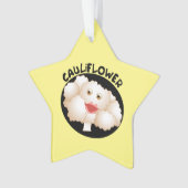 Niedliche Kauliblume Ornament (Vorderseite)