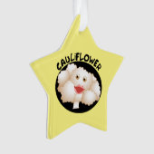 Niedliche Kauliblume Ornament (Vorderseite)