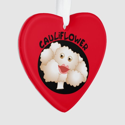 Niedliche Kauliblume Ornament (Vorderseite)