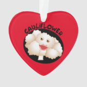 Niedliche Kauliblume Ornament (Rückseite)