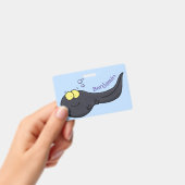 Niedliche Kaulquappen-Cartoon-Abbildung Ausweis (Handheld)