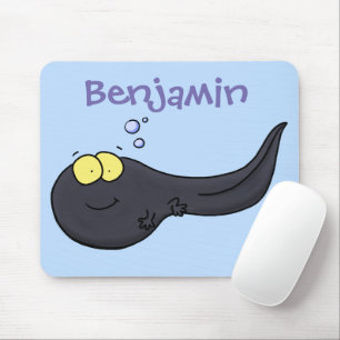 Niedliche Kaulquappen-Cartoon-Abbildung Mousepad