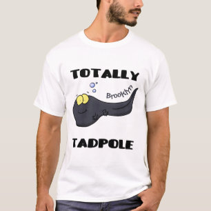 Niedliche Kaulquappen-Cartoon-Abbildung T-Shirt