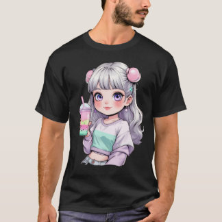 ✨ Niedliche Kawaii Anime Girl Bubble Tee