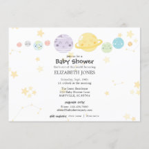 Niedliche Kawaii Astronomie Kinderdusche