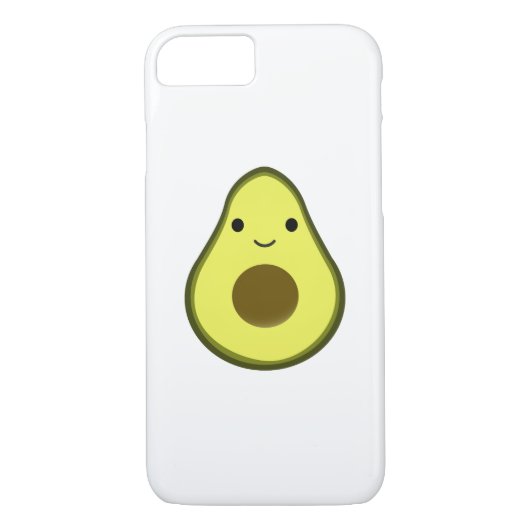 Niedliche Kawaii Avocado Case-Mate iPhone Hülle (Rückseite)
