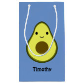 Niedliche Kawaii Avocado Kleine Geschenktüte (Rückseite)