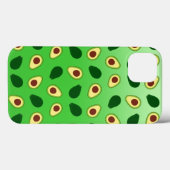 Niedliche Kawaii Avocado Steigung Muster Case-Mate iPhone Hülle (Rückseite (Horizontal))