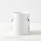 Niedliche Kawaii Baby Kuh trinkt Milch Kaffeetasse (Mittel)