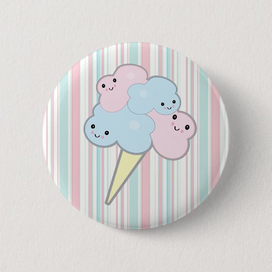 niedliche Kawaii-Baumwolle Button (Vorderseite)