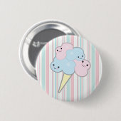 niedliche Kawaii-Baumwolle Button (Vorne & Hinten)