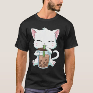 Niedliche Kawaii Bubble Tea Tshirt Boba Milk Tee A