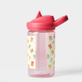 Niedliche Kawaii Bücher Wasserflasche Trinkflasche (Links)