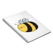 Niedliche Kawaii Bumble Bee Notizblock (Rechte Seite)