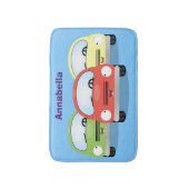 Niedliche Kawaii-Cartoon Badematte (Vorderseite Vertikal)