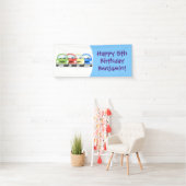 Niedliche Kawaii-Cartoon Banner (Insitu)