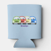 Niedliche Kawaii-Cartoon Dosenkühler (Rückseite)