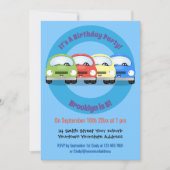 Niedliche Kawaii-Cartoon Einladung (Vorderseite)