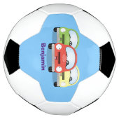 Niedliche Kawaii-Cartoon Fußball (Gedreht)