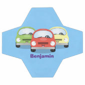 Niedliche Kawaii-Cartoon Fußball (Flach)