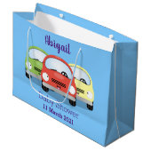 Niedliche Kawaii-Cartoon Große Geschenktüte (Vorderseite Schrägansicht)