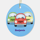 Niedliche Kawaii-Cartoon Keramik Ornament (Links)