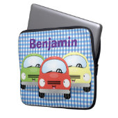 Niedliche Kawaii-Cartoon Laptopschutzhülle (Vorderseite Links)