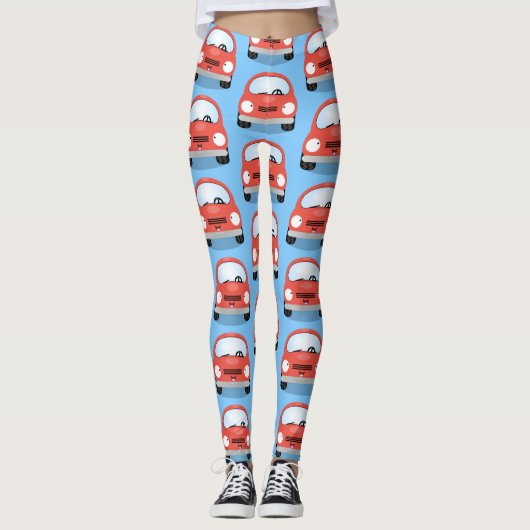 Niedliche Kawaii-Cartoon Leggings (Vorderseite)