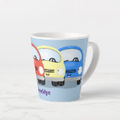 Niedliche Kawaii-Cartoon Milchtasse (Rechte Ecke)