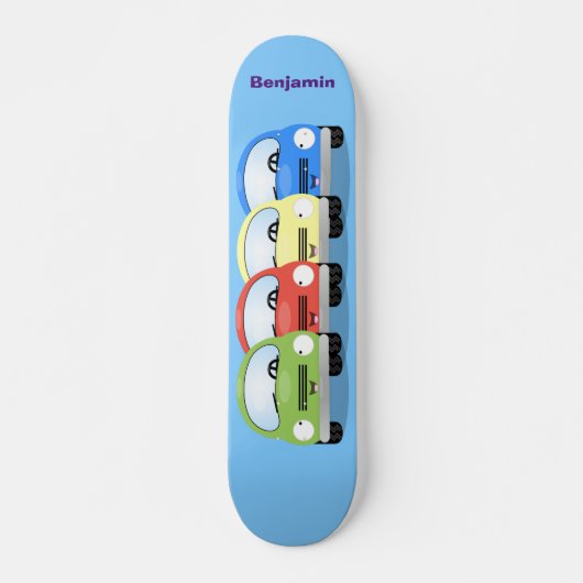 Niedliche Kawaii-Cartoon Skateboard (Vorne)
