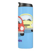 Niedliche Kawaii-Cartoon Thermosbecher (Nach rechts gedreht)