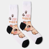 Niedliche Kawaii Cat Design Socken (Rechts)
