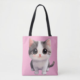 Niedliche Kawaii Cat Tote Bag - Adorable & Stylish Tasche