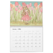 Niedliche Kawaii chibi Girls Kalender (Jan 2026)