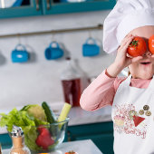 Niedliche Kawaii Cookies und Kuchen Kinderschürze