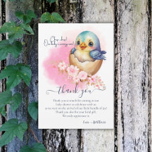 Niedliche Kawaii Egg Bird Elegante Floral Baby Dus