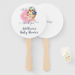 Niedliche Kawaii Egg Bird Elegante Floral Baby Dus Fächer