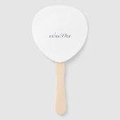 Niedliche Kawaii Egg Bird Elegante Floral Baby Dus Fächer (Rückseite)