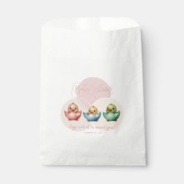 Niedliche Kawaii Eiervögel Pastellfarben Kinderdus Geschenktütchen