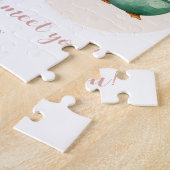 Niedliche Kawaii Eiervögel Pastellfarben Kinderdus Puzzle (Seite)