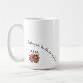 Niedliche Kawaii Elchenkuppchen Kaffeetasse (Links)