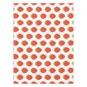 Niedliche Kawaii Erdbeere Cartoon Abbildung Tischdecke (Vorderseite)