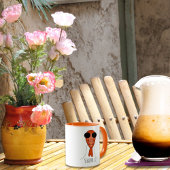 Niedliche Kawaii-Garnelen Meeresfrüchte Tasse