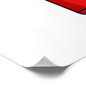 Niedliche Kawaii-Gumball-Maschine Poster (Ecke)